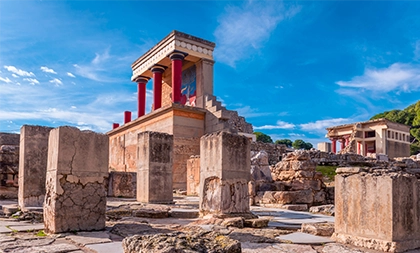 Voyage en Crète, palais Knossos