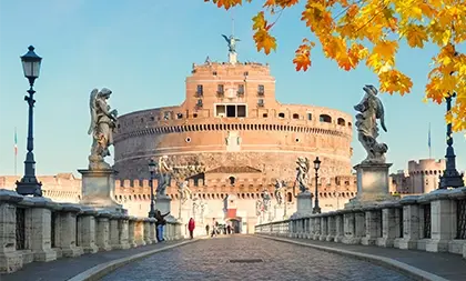 Voyage à Rome, le château Sant-Ange