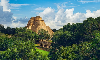 Voyage au Mexique, le site archéologique d'Uxmal