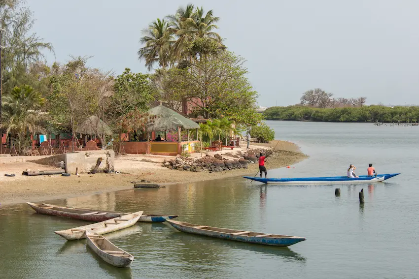 paysage côtier du Sénégal