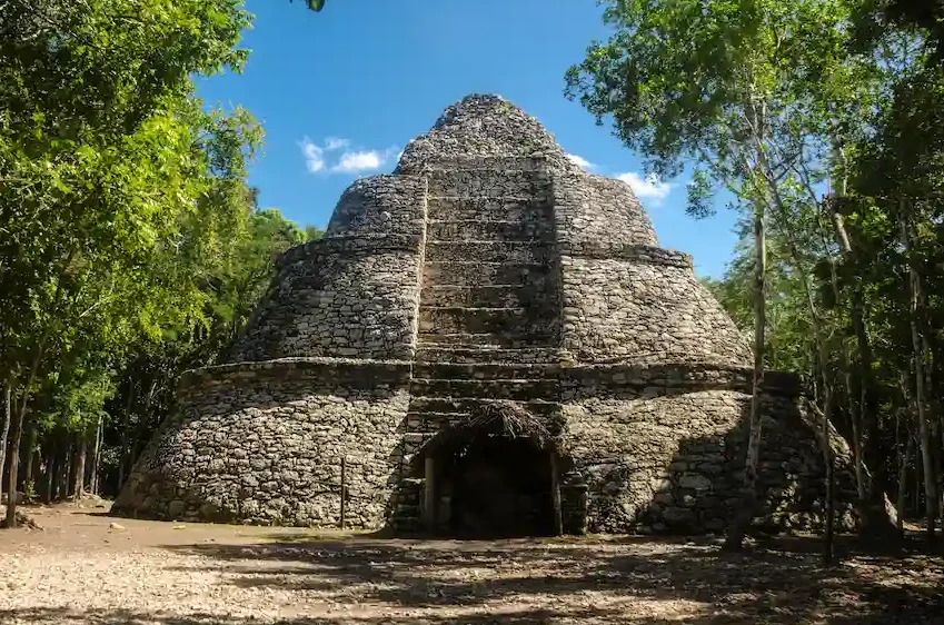 La pyramide de Noch Mul à Coba