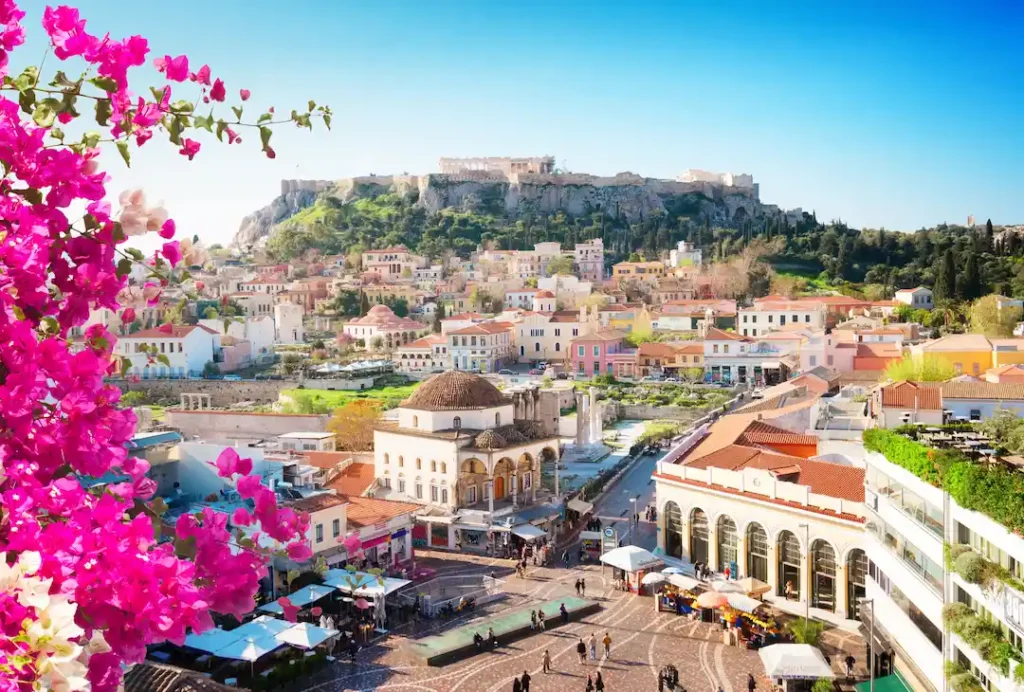 Vue sur Athènes