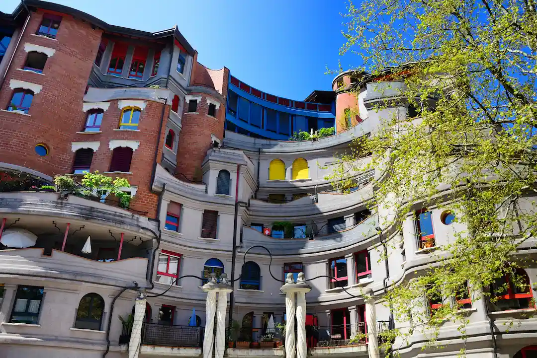 Les Grottes quarter - Les Schtroumpfs